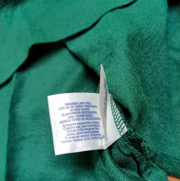 Polo ralph lauren tshirt green logo red size L - Picture 8 of 11